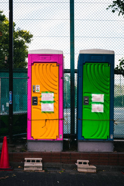 Porta potty delivery and setup in Valley Green, PA